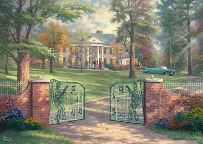 Produktbild von Schmidt Puzzle Graceland 50th Anniversary 1000 Teile Puzzle