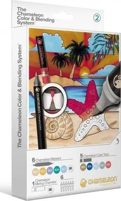 Produktbild von Chameleon CS6602 Schattierungsmarker Set 2