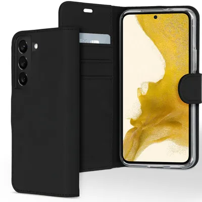 Imagen del producto de Funda Tipo Libro Blanda con Billetera para Samsung Galaxy S22 -