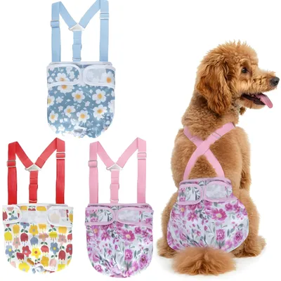 Produktbild von Waschbare Hundebinden für Hunde während der Läufigkeit – 3er-Pack