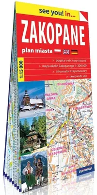 Productafbeelding van Plan miasta Zakopane 1:15 000 - praca zbiorowa