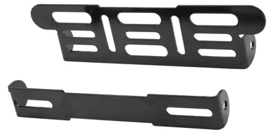 Immagine prodotto di Supporto per targa moto, regolabile, telaio posteriore, colore nero