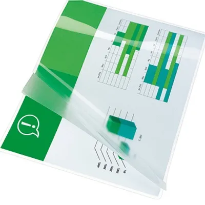 Produktbild von GBC Laminiertaschen f. Dokumente A7 2x125 Micron glänzend (100), Glänzend, Transparent, A7, 105 mm, 74 mm, 100 Stück(e)