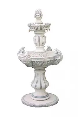 Produktbild von ANTIKES WOHNDESIGN Zierbrunnen / Springbrunnen Wasserspiele H:155 cm Terracotta