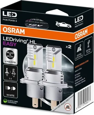 Immagine prodotto di Lampadina OSRAM LEDriving HL Easy H4/H19 12V