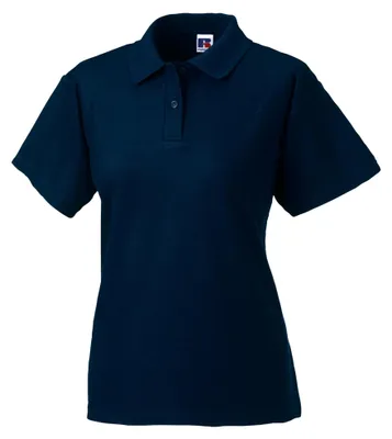 Image de Polo piqué pour femmes Jerzees Colours, manches courtes FK700 (L) (bleu marine)