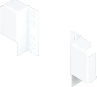 Produktbild von BLUM TANDEMBOX antaro Relinghalter für verstellbare Reling, Seidenweiß