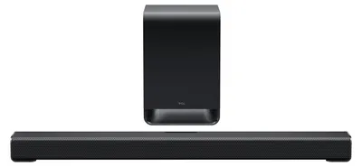 Productafbeelding van TCL S S60K, 3.1 kanalen, 340 W, Dolby Atmos, DTS:X, Geluid: Standaard, Film, Muziek, Games, Aangepast, Sport, 95 dB, Actieve subwoofer