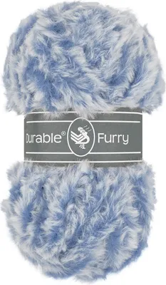 Produktbild von Durable Furry Garn, voluminös, 50g, 35m Lauflänge, Nadelstärke 8,0