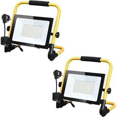 Zdjęcie produktu dla Reflektor budowlany LED 50W zimna biel IP66 do prac warsztatowych