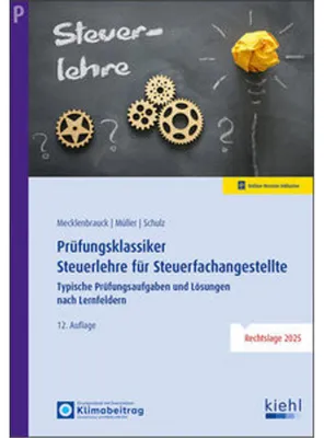 Produktbild von Prüfungsklassiker Steuerlehre für Steuerfachangestellte