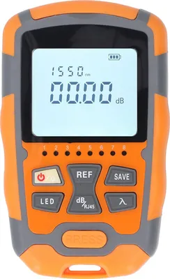 Zdjęcie produktu dla Zestaw narzędzi FTTH Zakończenie światłowodu 30MW Wizualny lokalizator usterek 70~+10dBm Miernik mocy Cleaver FC do LC Adapter Stripper