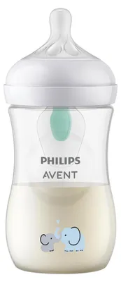 Produktbild von Philips AVENT Natural Response SCY673/81 Babyflasche mit AirFree Ventil 260ml, Sauger 3
