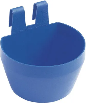 Zdjęcie produktu dla Pojnik KERBL, kubek / miska na pokarm, pojnik dla kurczaków, ok. 0,3 l, tworzywo sztuczne, niebieski