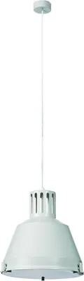 Produktbild von Hängeleuchte Weiß Ø 33 cm E27 Industrial Design verstellbar Küche Pendelleuchte Esszimmer Hängelampe