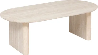 Produktbild von Couchtisch "anaya" beige 120x60x40cm  - Atmosphera créateur d'intérieur