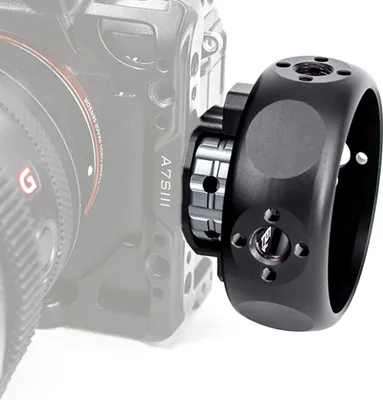 Produktbild von Kugelfoermiger Kamerakaefiggriff, linker/rechter Handgriff, Aluminiumlegierung, Griff mit ARRI-Ortung, Videokaefig-Zubehoer
