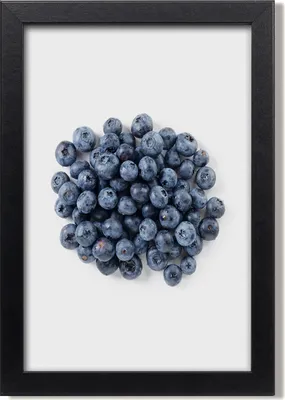 Produktbild von Bild 20x30 MDF-Rahmen, Wandkunst Blaubeeren