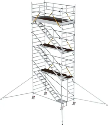 Produktbild von MUNK Rollgerüst SG mit Schrägaufstiegen 1,35x3,00m und Ausleger 8,43m AH