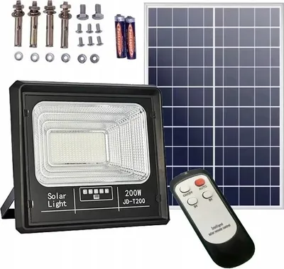 Produktbild von SOLARLAMPE MIT SENSOR 200W 5m Kabel 15000mAh