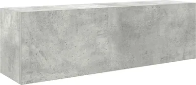 Produktbild von vidaXL Bad-Wandschrank Betongrau 100x25x30 cm Holzwerkstoff