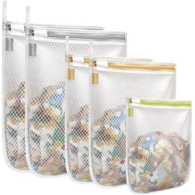 Mesh-Wäschesäcke 5er-Set (2L+2M+S) für empfindliche Kleidung