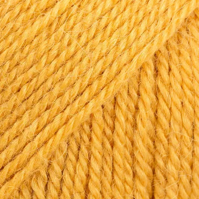 Produktbild von Drops Alpaca Uni Colour 2923 Goldenrod Strickgarn
