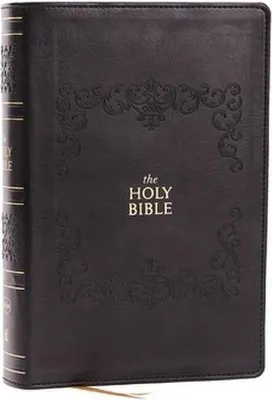 Obrázek produktu pro NKJV Bible: Personal Size Giant Print, Black Leathersoft, Holy Bible, Red Letter, Comfort Print: New King James Version