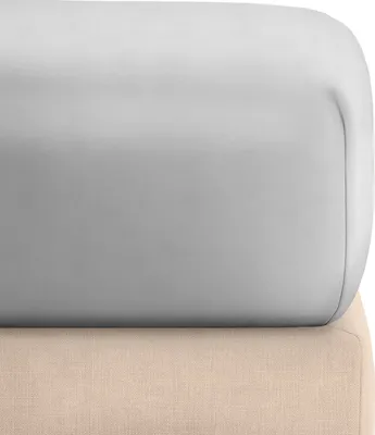 Produktbild von Bettlaken 200x200 aus Baumwolle mit Gummizug 30 cm, Jersey-Einfassung, grobe Baumwolle 160 g/m², verschiedene Farben