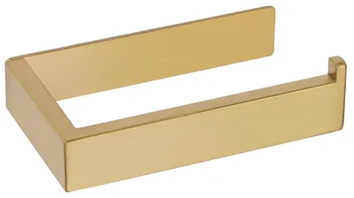 Produktbild von Bohrfreier Toilettenpapierhalter, goldener Toilettenpapierhalter, selbstklebender Toilettenpapierhalter aus Edelstahl, Toilettenpapierhalter für Toilette und Badezimmer