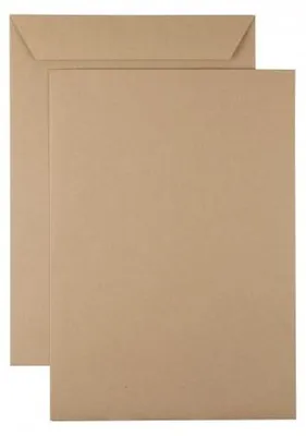 Produktbild von Kaenguruh C4 Versandtasche, Natron / Recycling braun 120 g, nassklebend