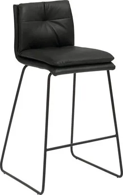 Produktbild von Barstuhl Mayer Sitzmöbel 1231 48,5 x 51,5 x 90 cm Stahl schwarz/anthrazit 1231_K3_30487