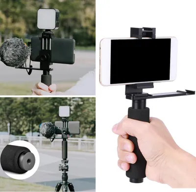 Image de YELANGU PC08 Support de téléphone portable pour la photographie en direct à l'extérieur, support portable anti-shake