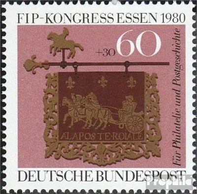 Produktbild von Briefmarken BRD (BR.Deutschland) 1980 Mi 1065 (kompl.Ausgabe) gestempelt Kongreß der FIP