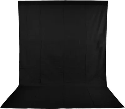 Produktbild von 1,6 x 3M/5 x 10FT-Fotografie-Studio-Vlies Kulisse / Hintergrund Bildschirm 3 Farben fuer Option schwarz weiss gruen