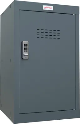 Produktbild von Phoenix CL0644AAE Würfel-Schließfach Cube Locker 87L Anthrazitgrau - Elektronisches Schloss - Für Hause, Büro, Fitness, Schüle