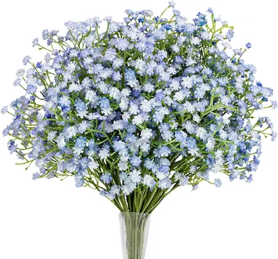 Produktbild von OKWISH Gypsophila Künstliche Blumen, 10 Stück Schleierkraut Blumensträuße