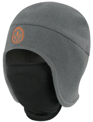 Immagine prodotto di Berretto invernale 2-in-1, in pile, con paraorecchie, colore grigio
