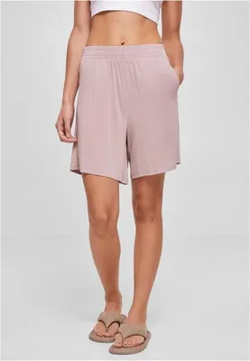 Obrázok produktu pre Dámské kraťasy Urban Classics Ladies Modal Shorts duskrose - XS