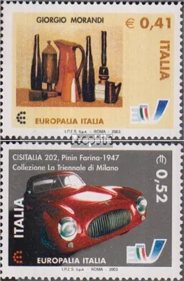Produktbild von Briefmarken Italien 2003 Mi 2927-2928 (kompl.Ausg.) postfrisch KulturfestivalEuropalia03