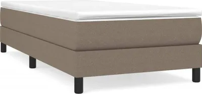 Produktbild von Bettgestell ohne Matratze Taupe 80x200 cm Stoff