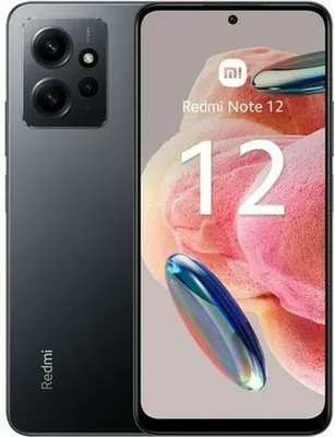 Produktbild von Xiaomi Redmi Note 12 LTE 4GB RAM 128GB Dual Sim Onyx Grau EU