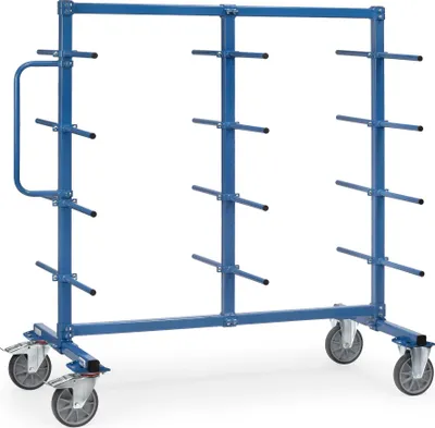 Produktbild von Fetra Tragarmwagen 500 kg, Ladefläche LxB 1.200 x 800 mm, zweiseitig