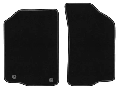Immagine prodotto di Tappetini anteriori in moquette per Volkswagen Scirocco II 1981-1992 (coupé) – 2 pezzi, neri, su misura – Wielganizator BASIC
