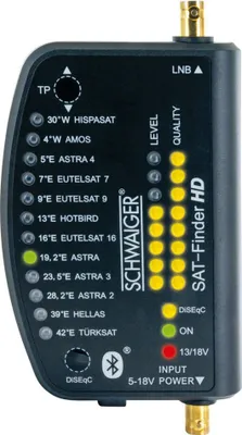 Obrázok produktu pre Schwaiger SF9003BTAKKU Schwaiger Sat-Finder HD inkl. Akku