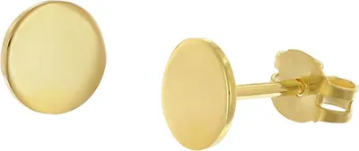 trendor 28458 Damen-Ohrringe 333 / 8K Gold Ohrstecker Ø 6 mm 1