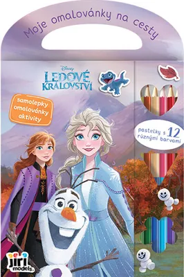 Zdjęcie produktu dla Moje kolorowanki na podróż Królestwo lodu