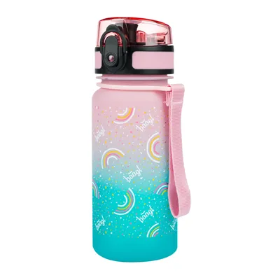 Produktbild von Tritan Trinkflasche Gradient Rainbow, 350 ml