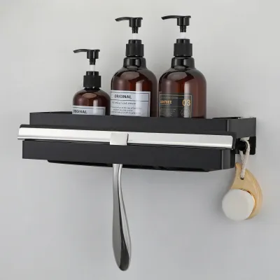 Produktbild von Omgoods – Duschablage mit selbstklebender Befestigung – Wandhalterung für das Badezimmer