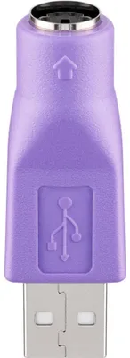Immagine prodotto di goobay Adapt. Presa USB A->PS/2 68918 - Goobay 68918 - (Accessori per PC / Cavi / Adattatori)